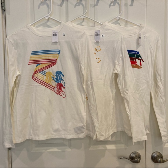 GAP Other - NWT GAP Long Sleeve T-Shirt, Set of 3,‎ Size Boys XL